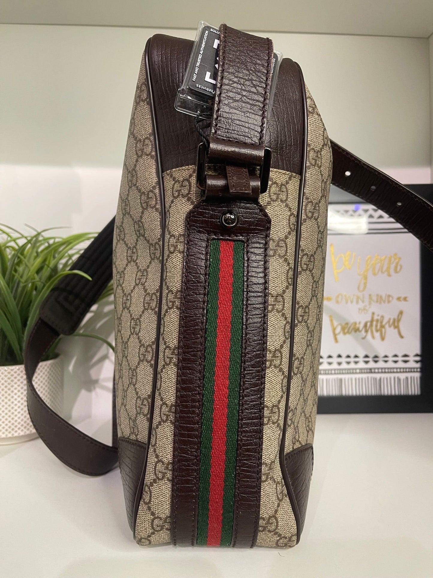 109. Gucci Supreme Messenger Bag
