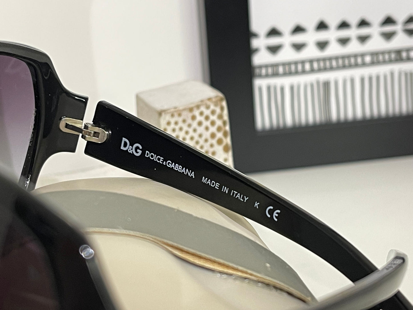 154. Dolce & Gabbana Black Sunglasses