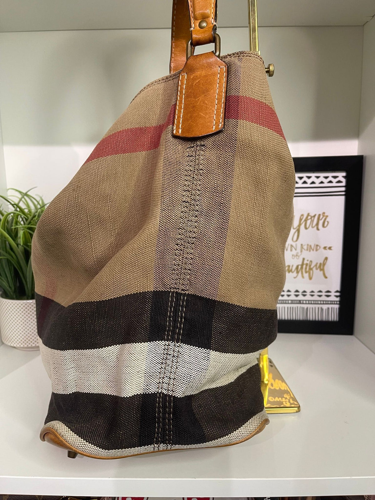 96. Burberry Ashby Tote