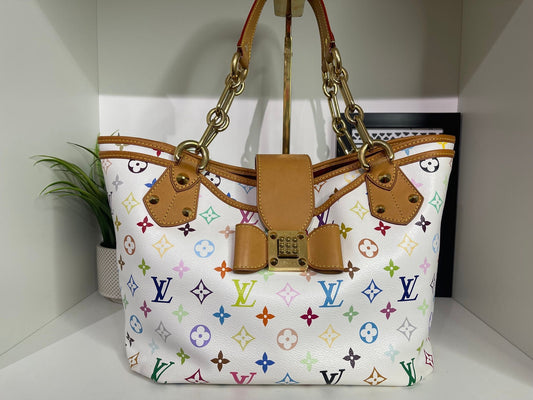 92. Louis Vuitton Takashi Murakami White Multicolor Annie
