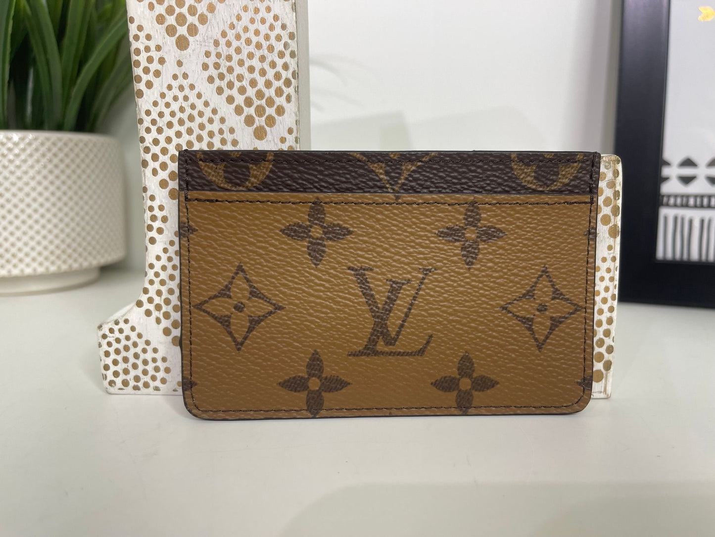 45. Louis Vuitton Reverse Monogram Card Holder