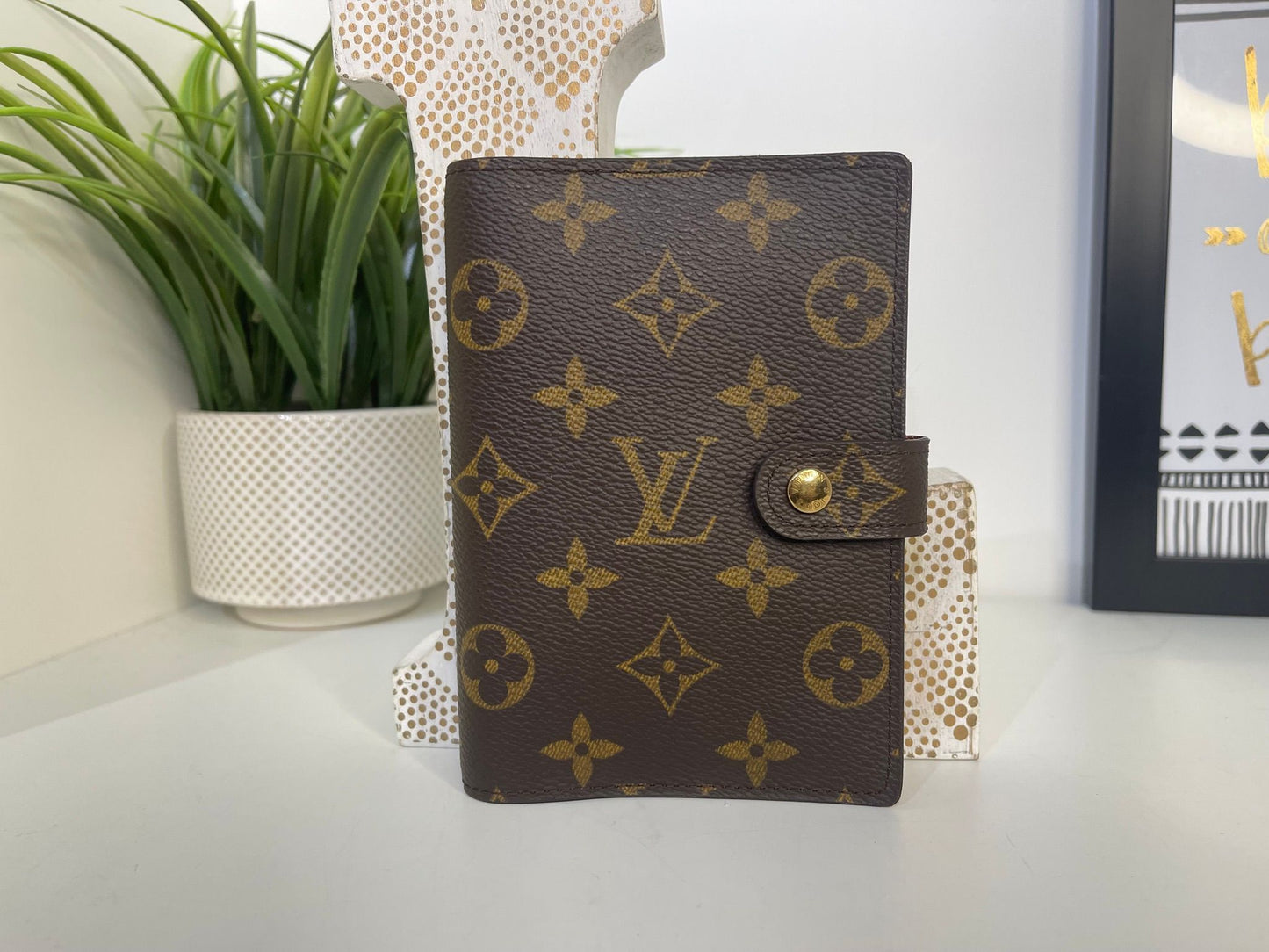 75. Louis Vuitton Monogram Agenda PM