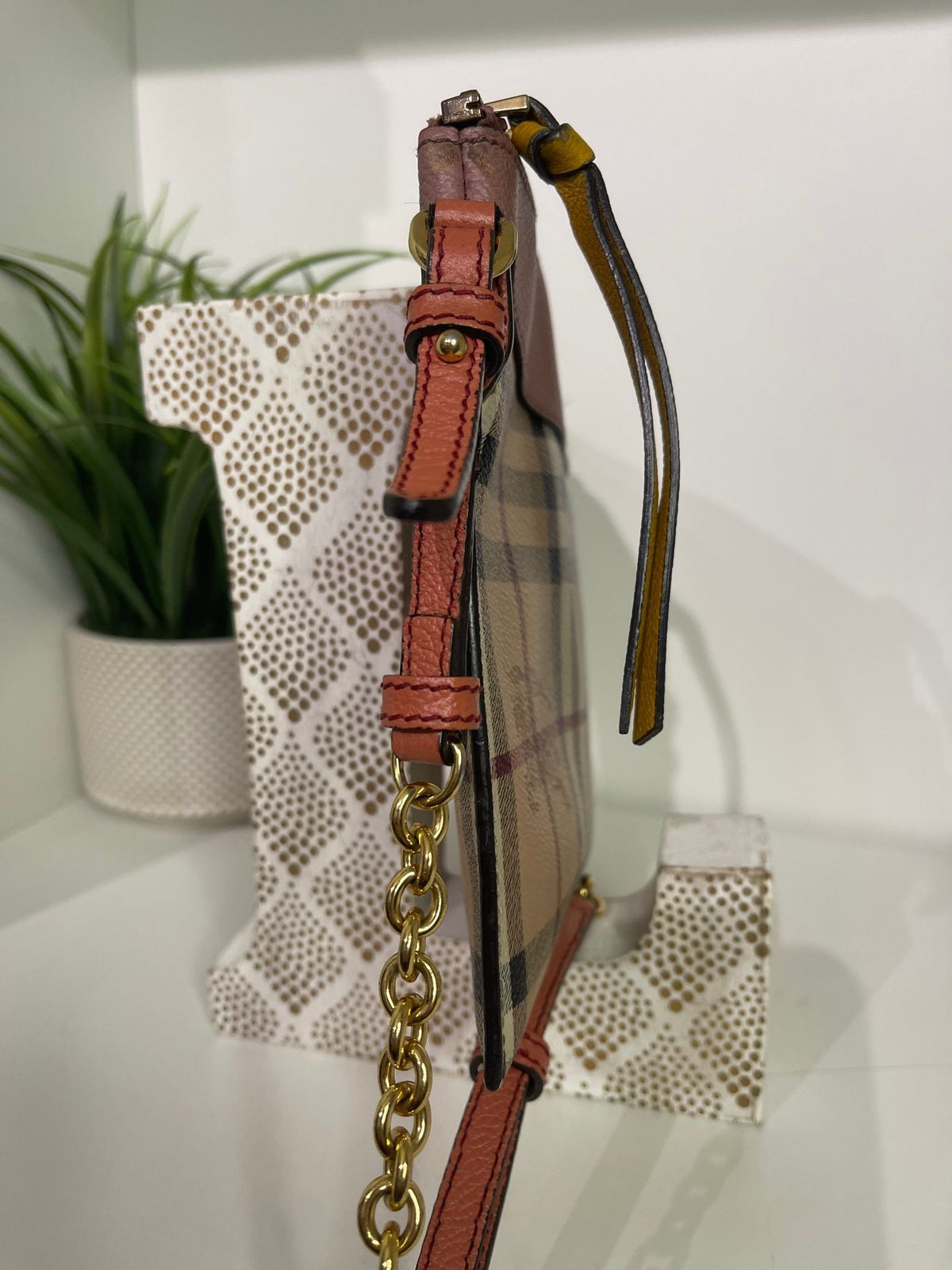 76. Burberry Peyton Haymarket Crossbody