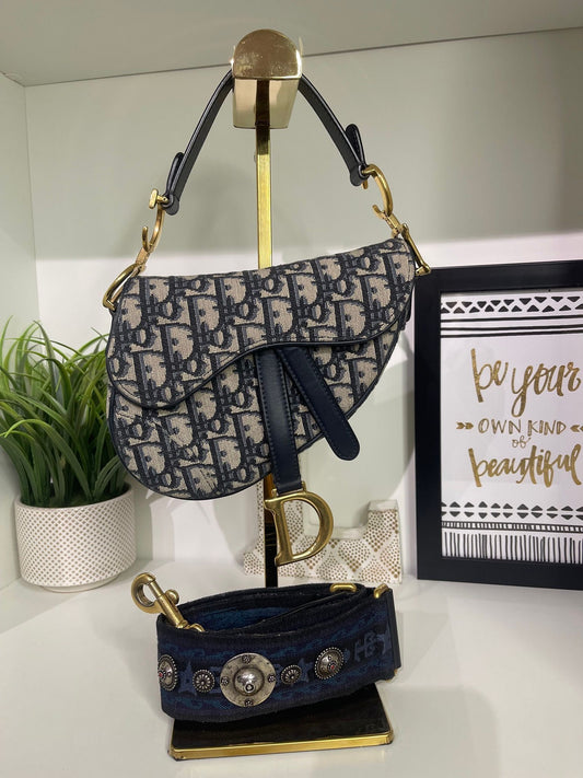 78. Christian Dior Mini Saddle w/ Additional Strap