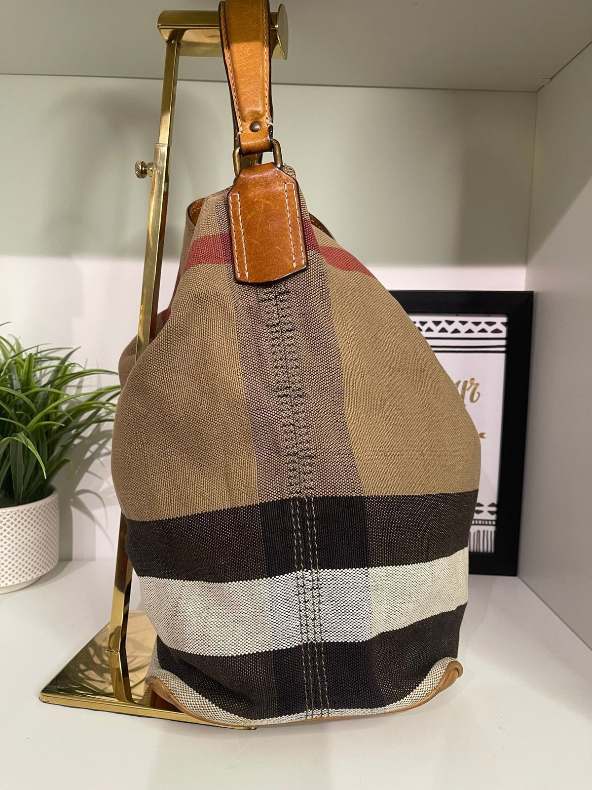 96. Burberry Ashby Tote