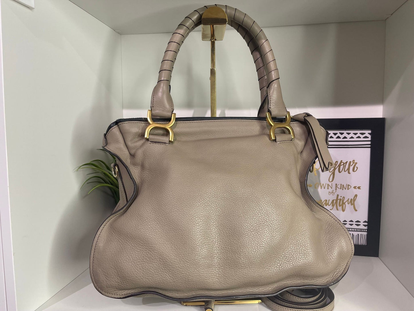 54. Chloe Marcie 2 Way Greige