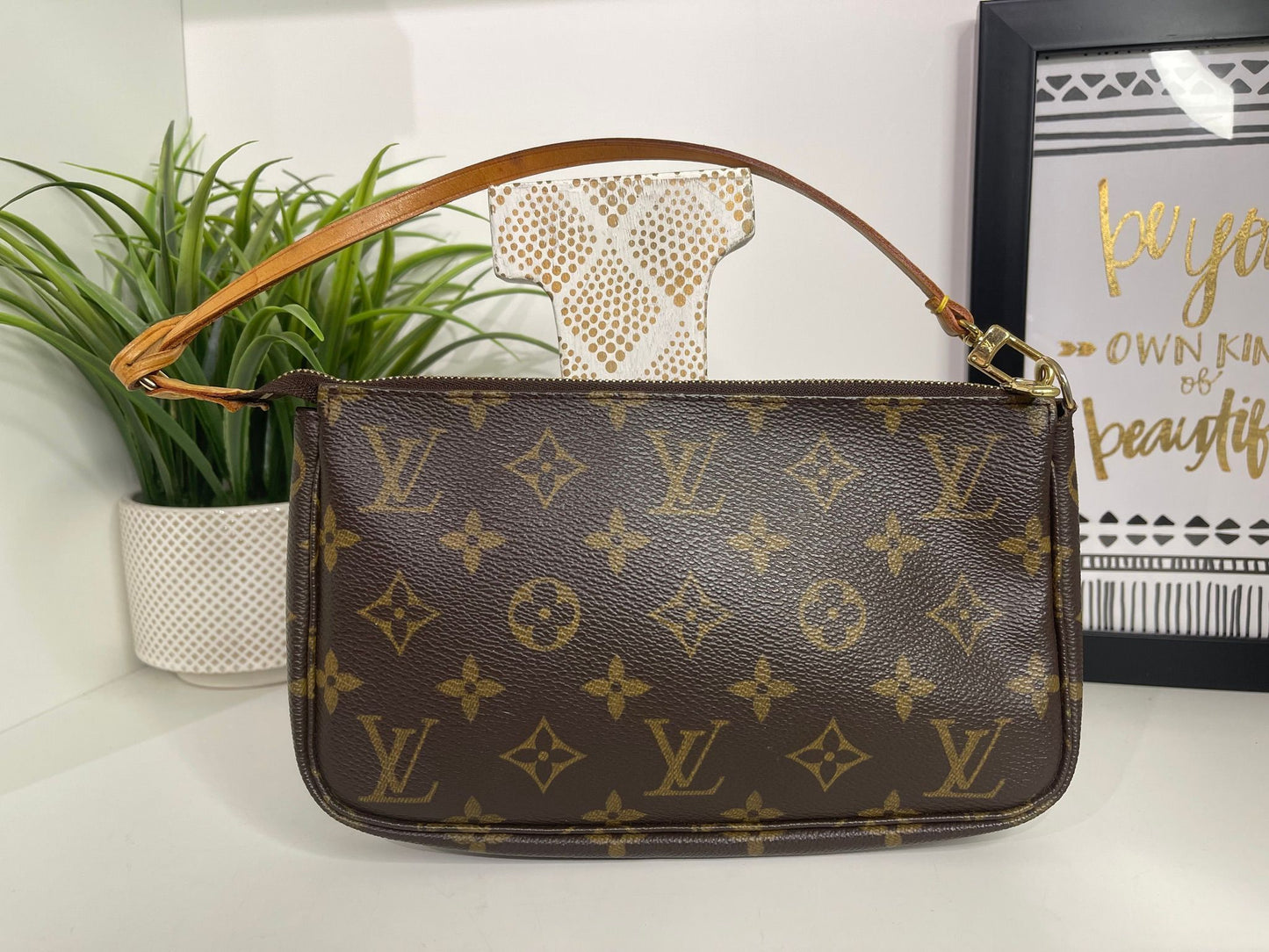71. Louis Vuitton Monogram Pouchette