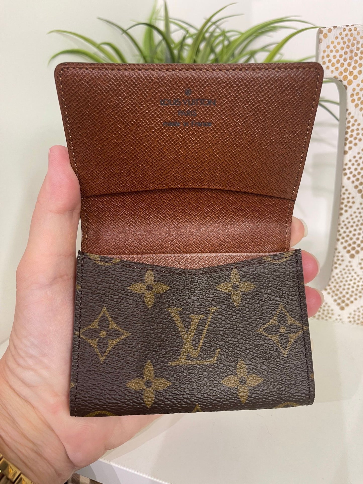 42. Louis Vuitton Monogram Card Holder