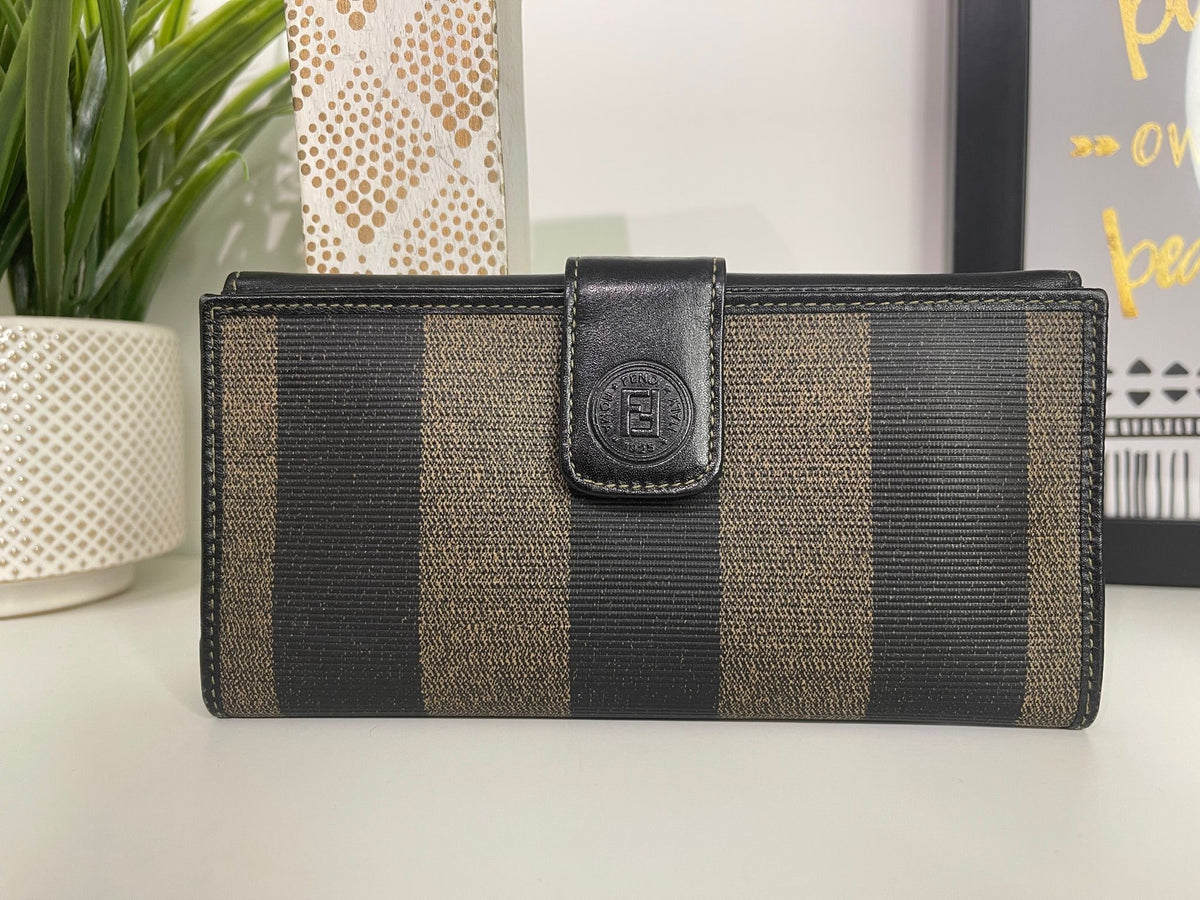 24. Fendi Pequin Wallet