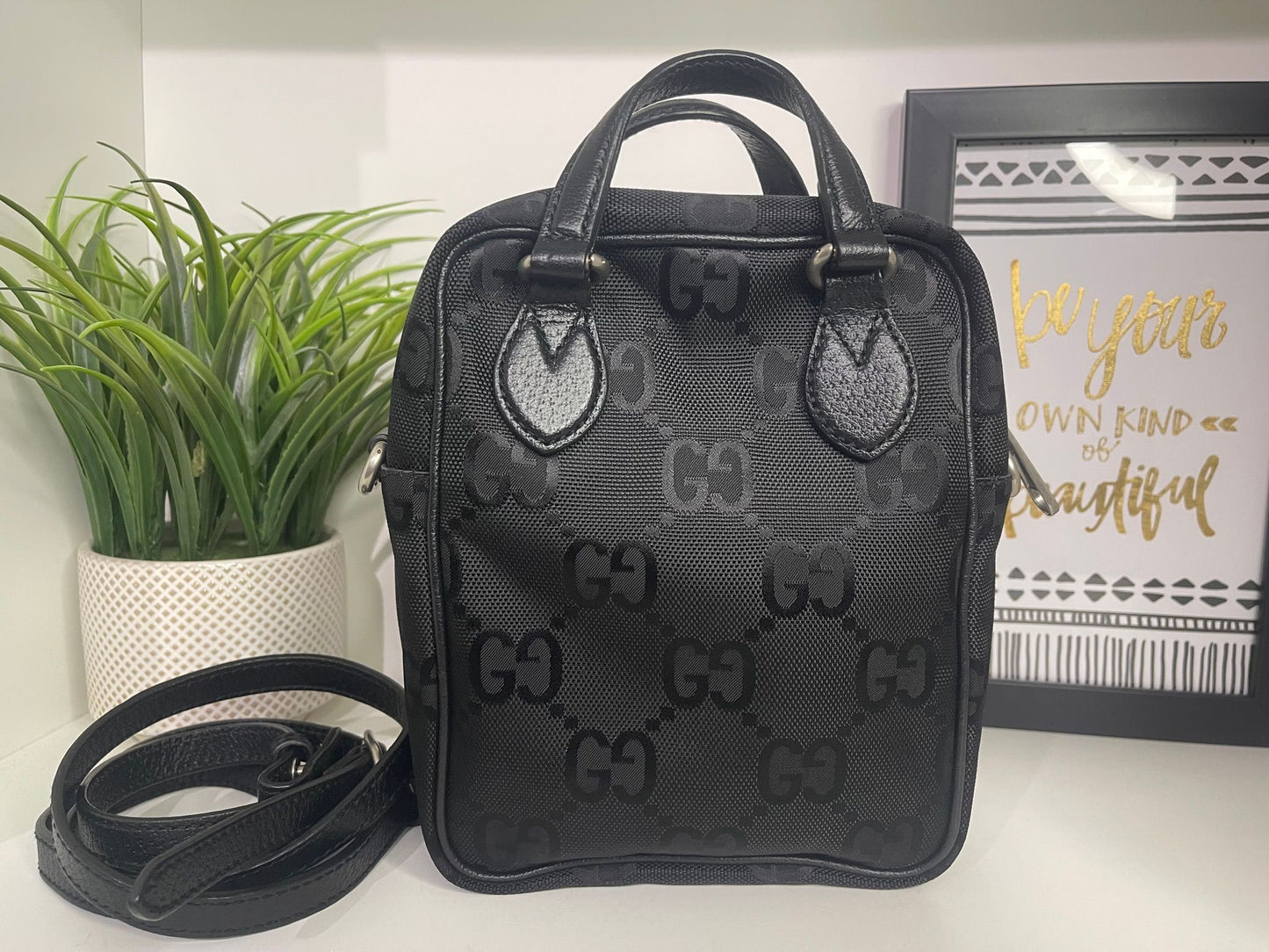 65. Gucci Nylon Off The Grid Crossbody