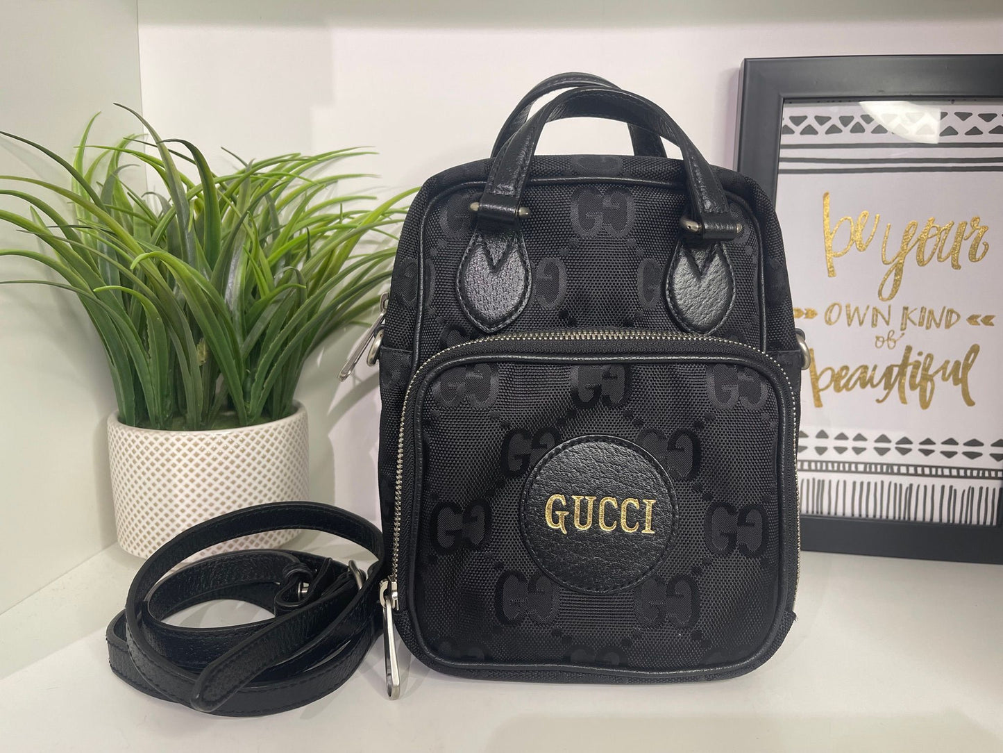 65. Gucci Nylon Off The Grid Crossbody