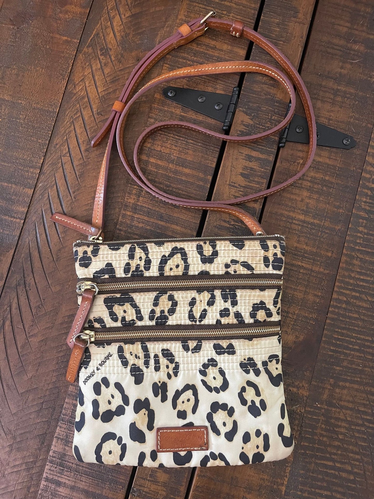 Dooney & Bourke Nylon Cheetah Crossbody