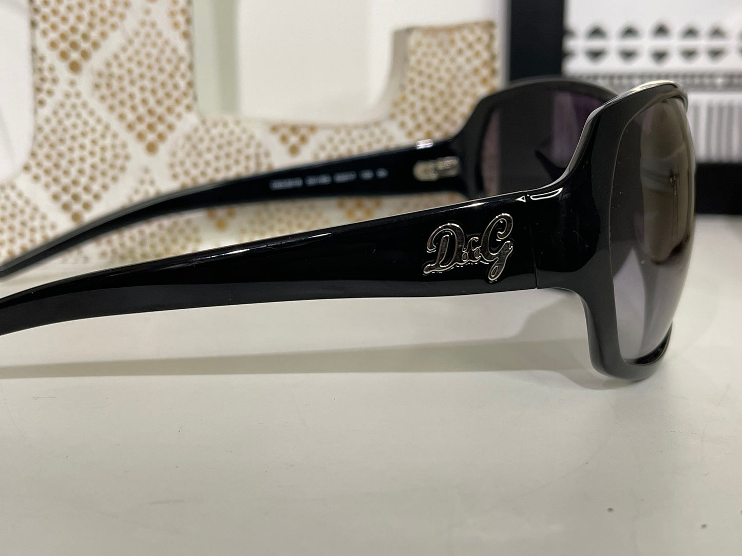 154. Dolce & Gabbana Black Sunglasses