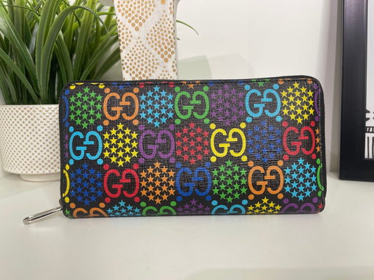 86. Gucci Psychedelic Zippy Wallet
