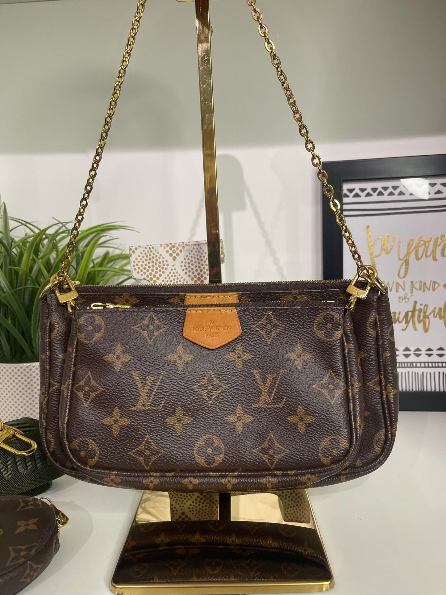 32. Louis Vuitton Monogram Multi Pouchette