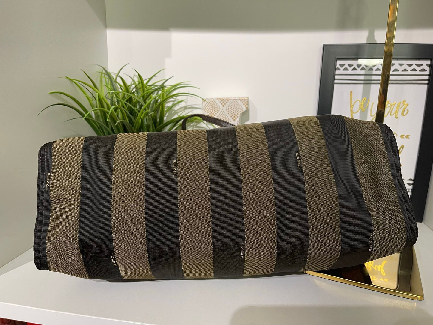 25. Fendi Pequin Tote