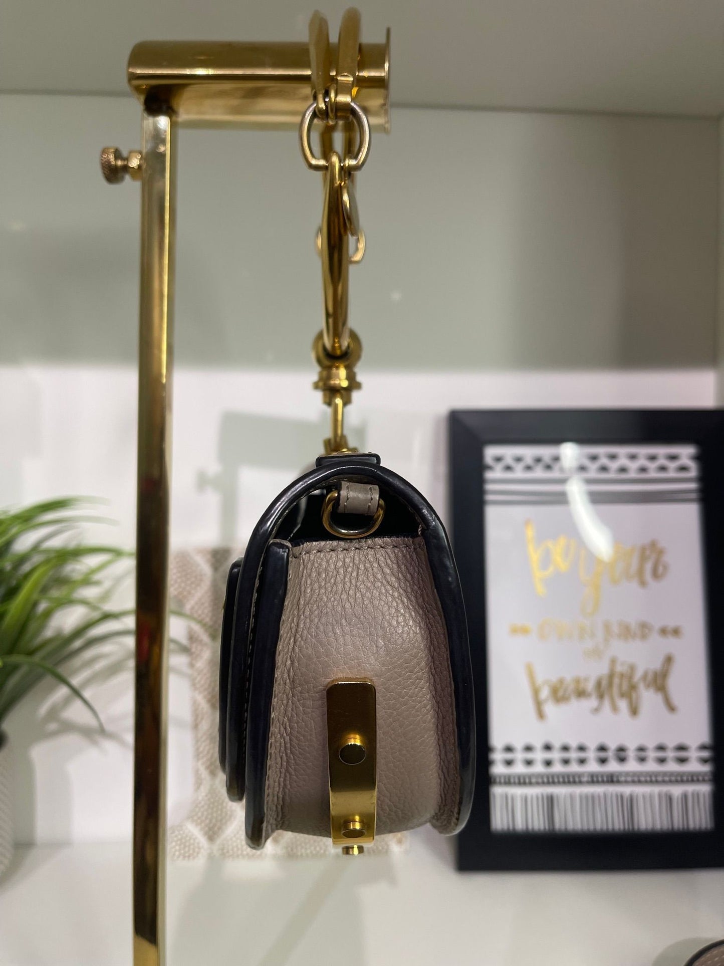 41. Chloe Nile Bracelet Bag (Greige)