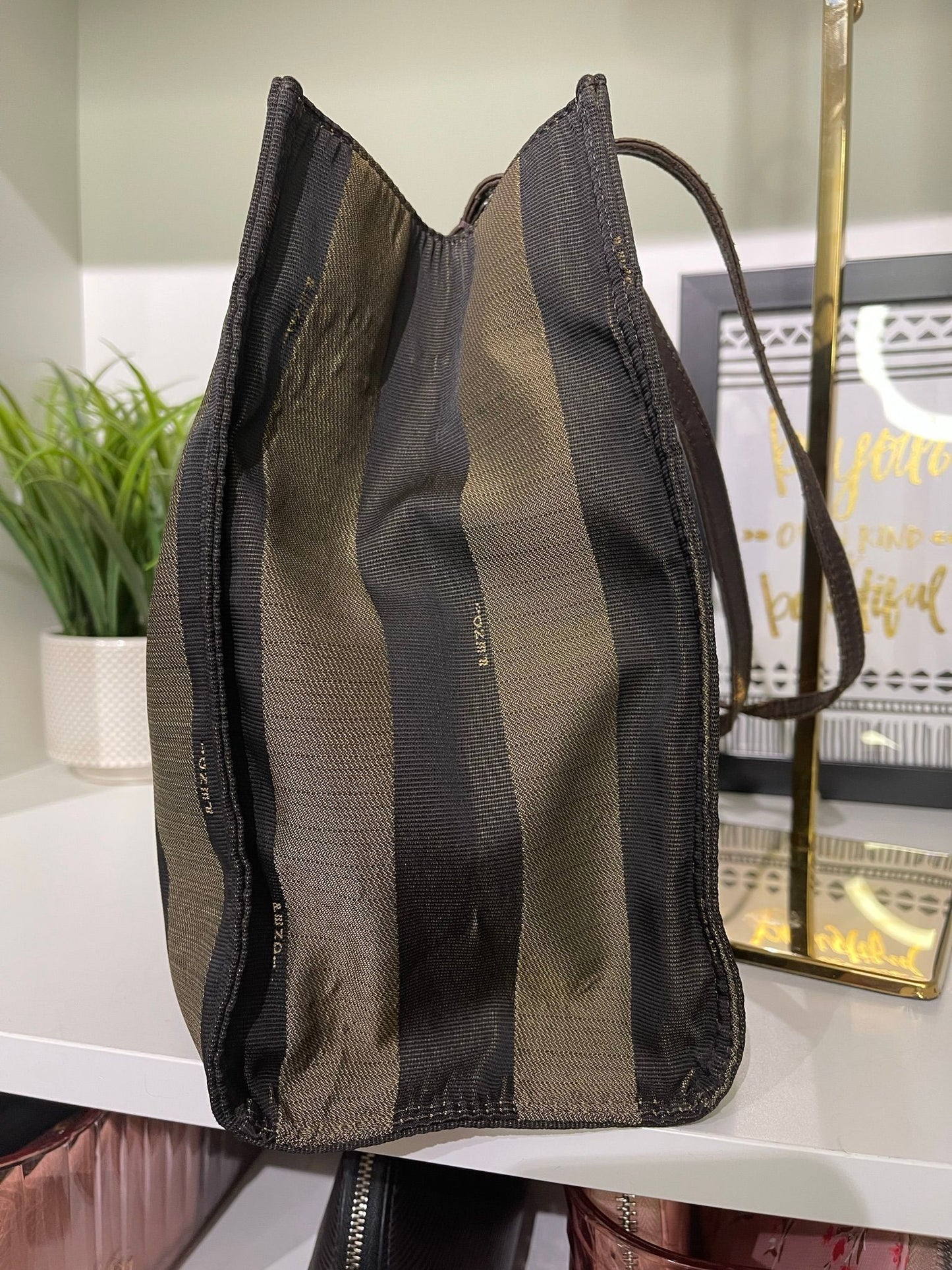 25. Fendi Pequin Tote