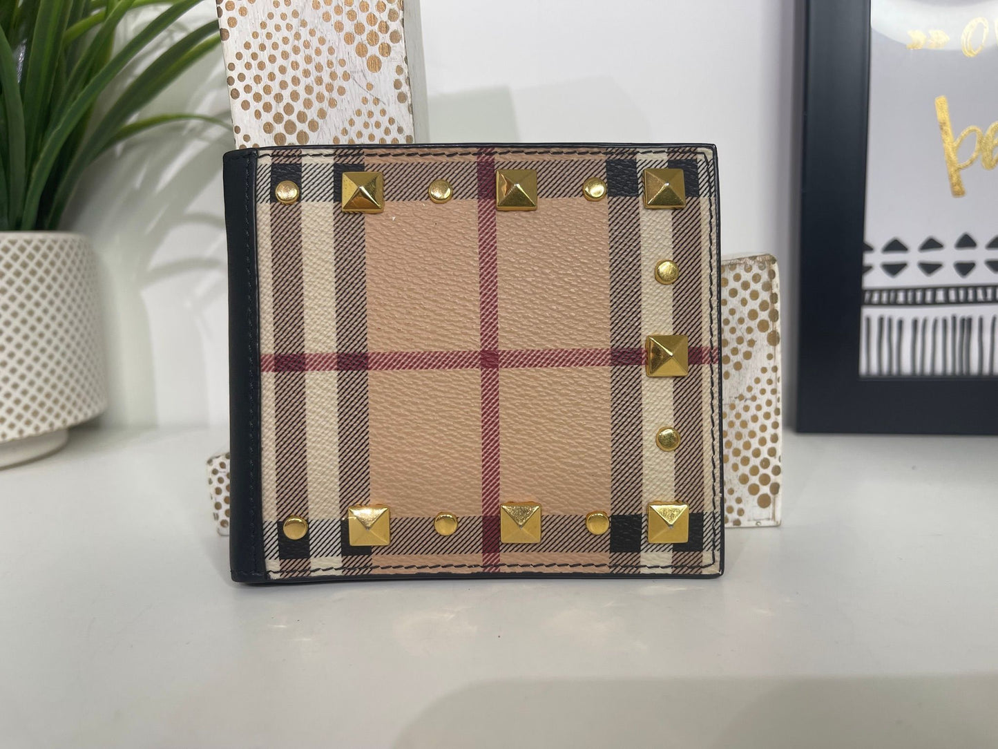 34. Burberry Bifold Wallet