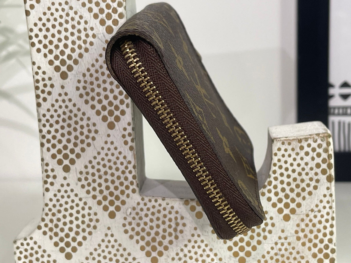 12. Louis Vuitton Monogram Zippy Card Holder