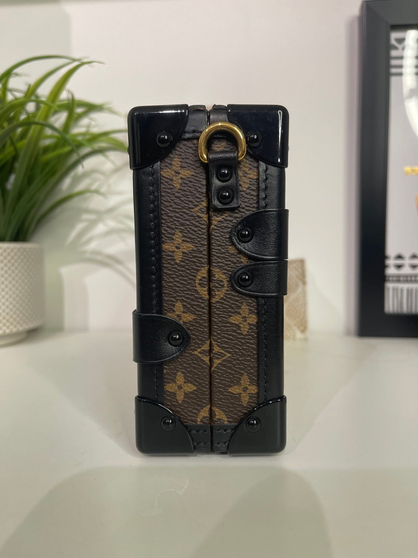 72. Louis Vuitton Petit Malle Trunk Crossbody