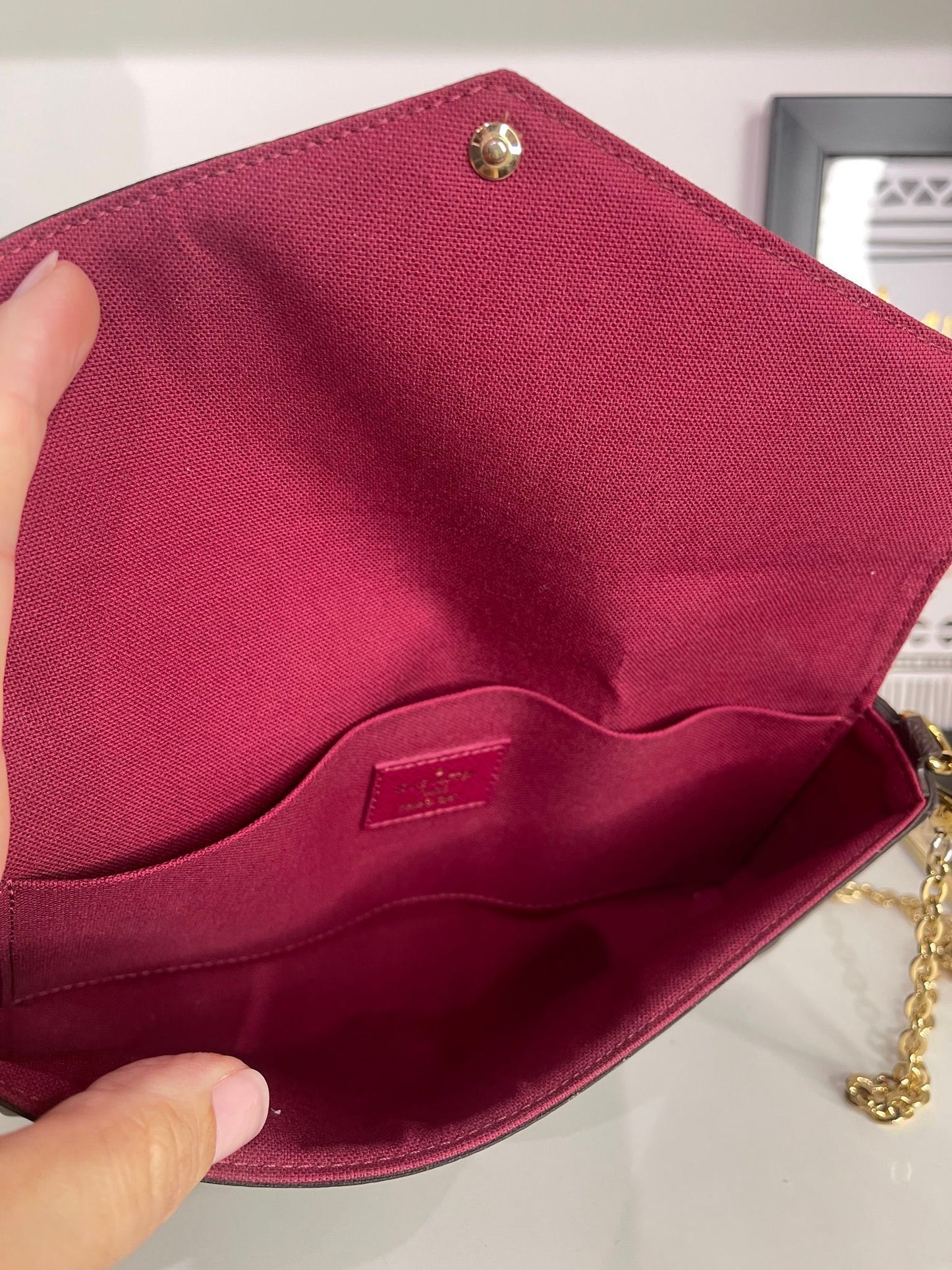 94. Louis Vuitton Monogram Felicie Pouchette
