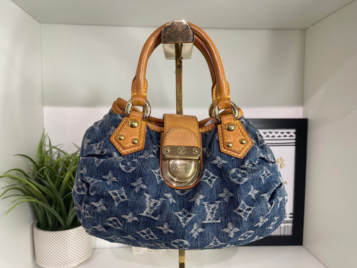 24. Louis Vuitton Denim Pleaty