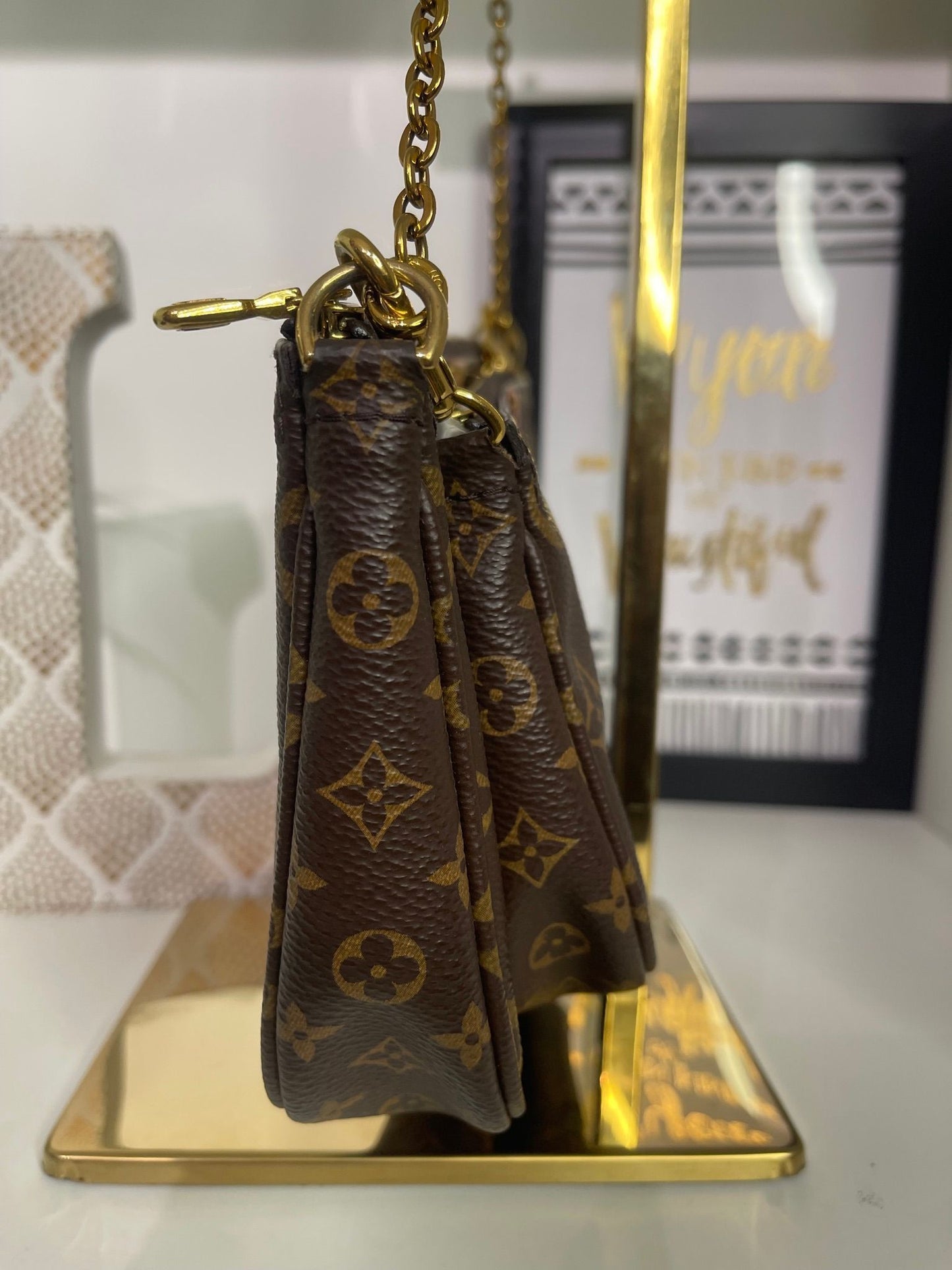 32. Louis Vuitton Monogram Multi Pouchette