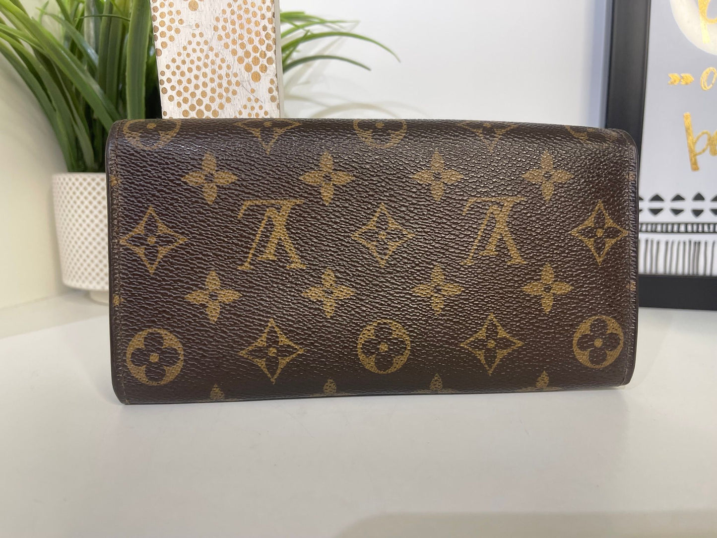 33. Louis Vuitton Monogram Sarah Wallet