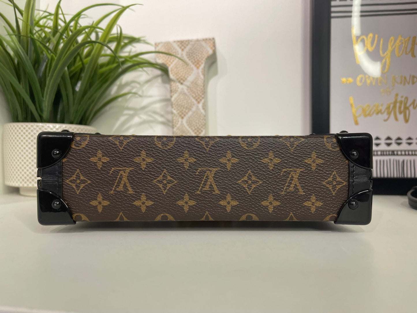72. Louis Vuitton Petit Malle Trunk Crossbody