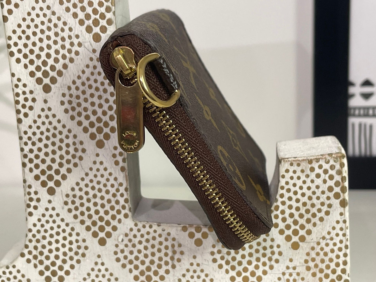 12. Louis Vuitton Monogram Zippy Card Holder