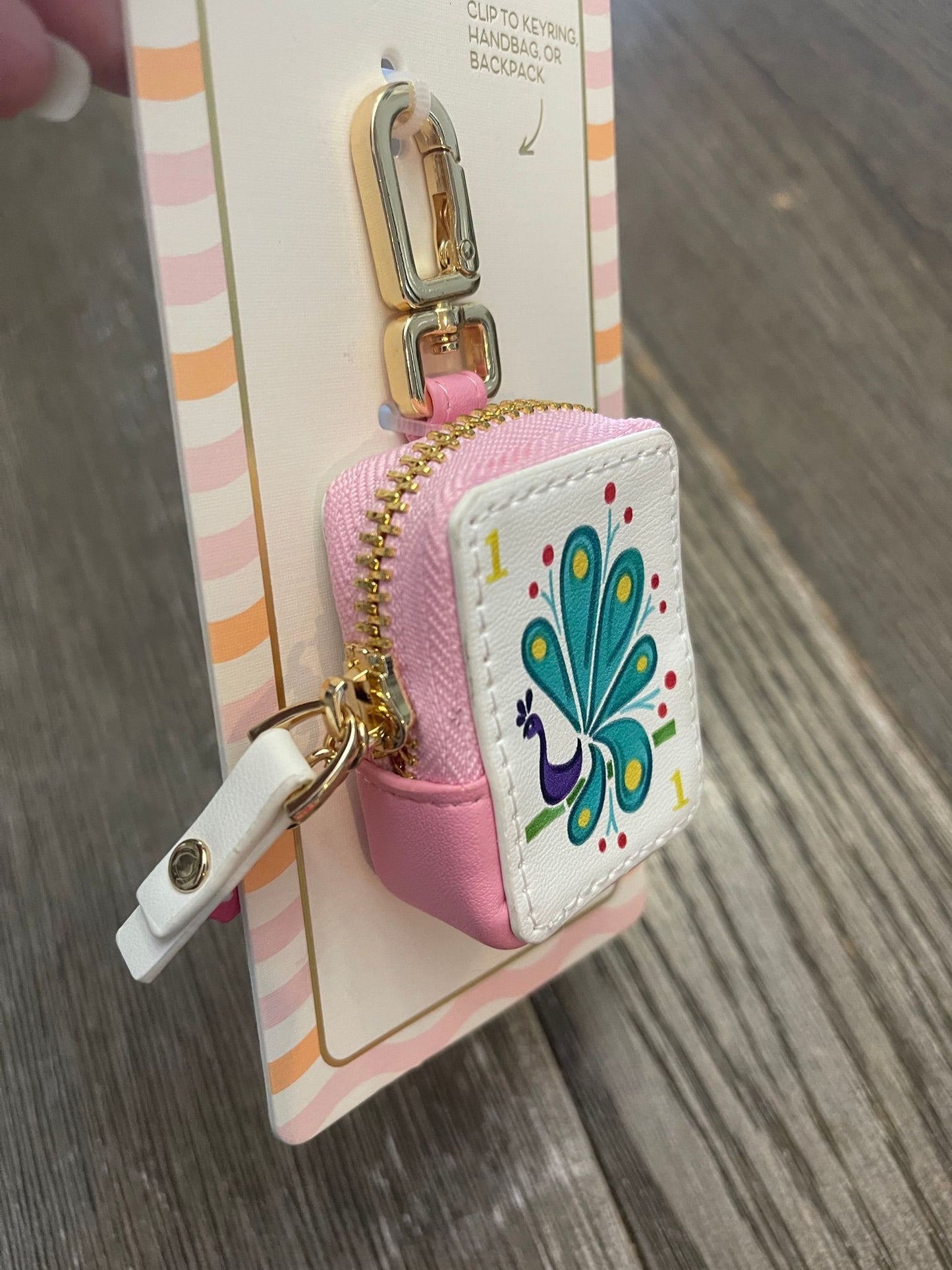 Bag Charm - Piper K Peacock
