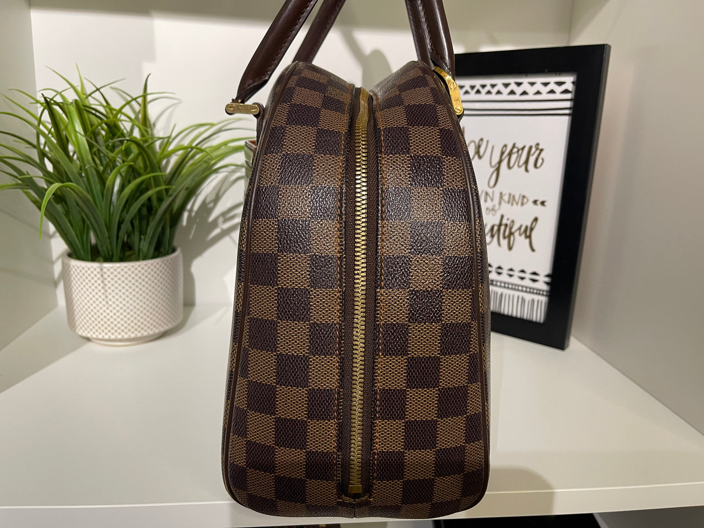 Louis Vuitton Damier Ebene Nolita Handbag