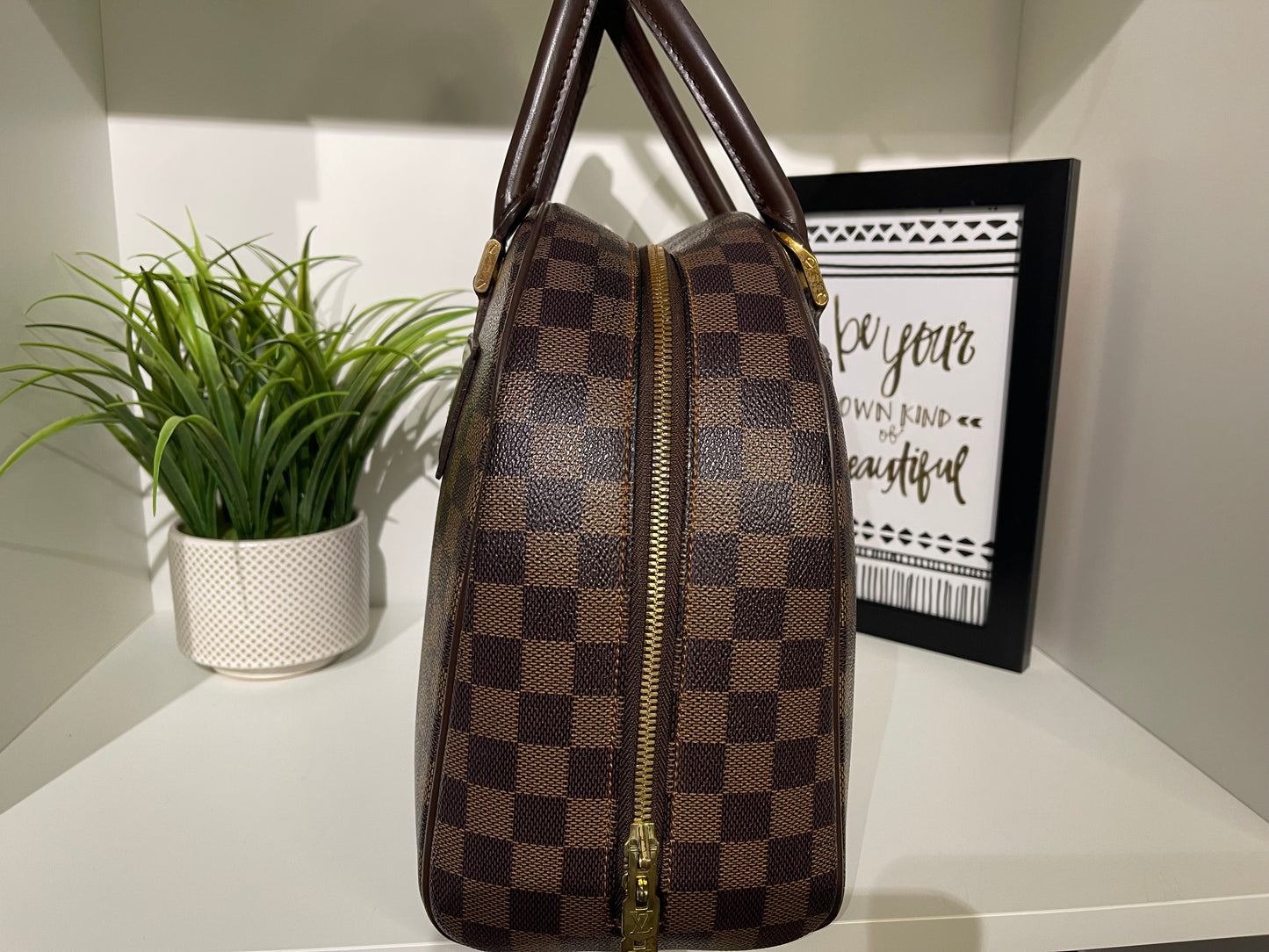 Louis Vuitton Damier Ebene Nolita Handbag