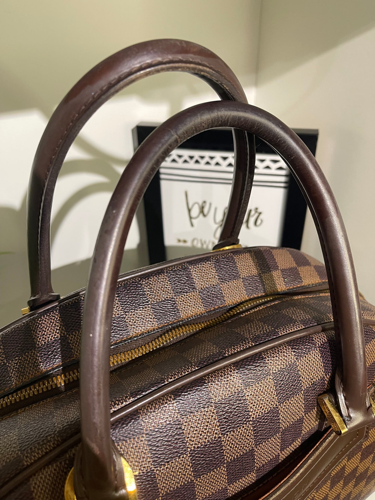 Louis Vuitton Damier Ebene Nolita Handbag