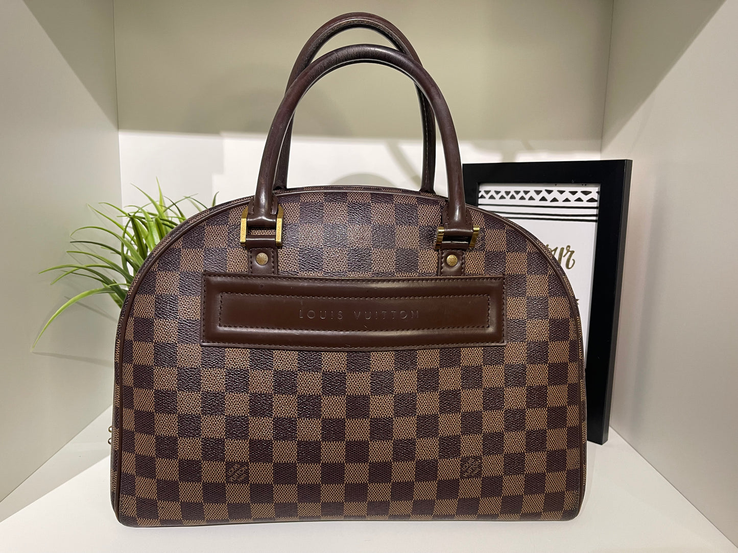 Louis Vuitton Damier Ebene Nolita Handbag