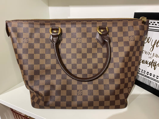 Louis Vuitton Damier Ebene Saleya MM